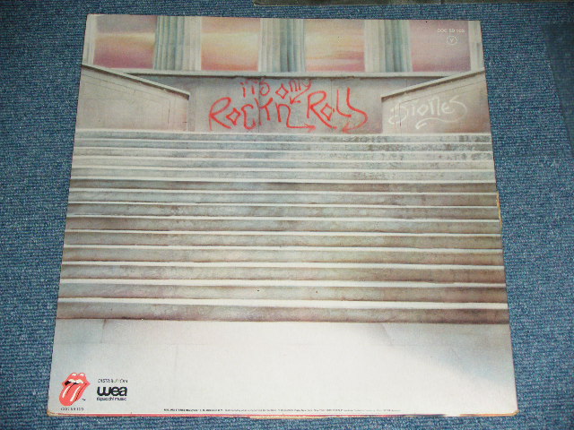画像:  THE ROLLING STONES - IT'S ONLY ROCK N' ROLL   ( Ex+/MINT- ) / 1974 AUSTRALIA ORIGINAL 1st Issued Used LP 