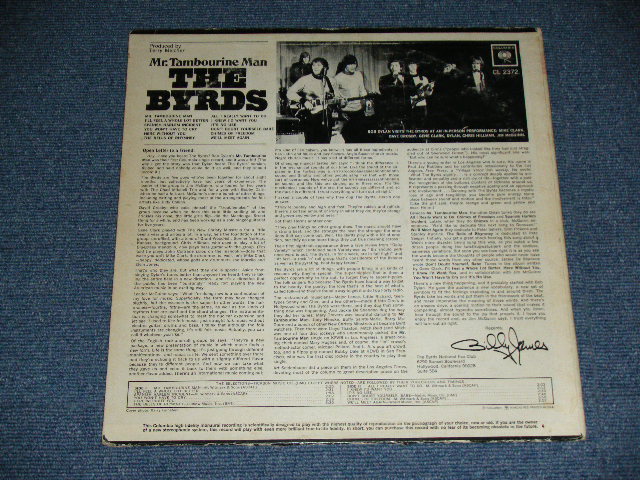 画像: THE BYRDS - MR.TAMBOURINE MAN ( VG++/VG+++ ) / 1965 ORIGINAL 1st Press Label MONO Used LP