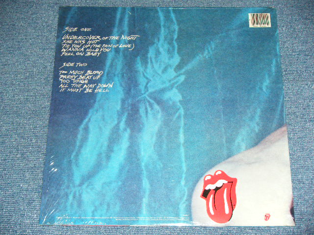 画像:  THE ROLLING STONES - UNDERCOVER OF THE NIGHT ( Complete Sticker on Front Cover+Original Inserts : MINT/MINT- ) / 1983 US AMERICA ORIGINAL Used LP 