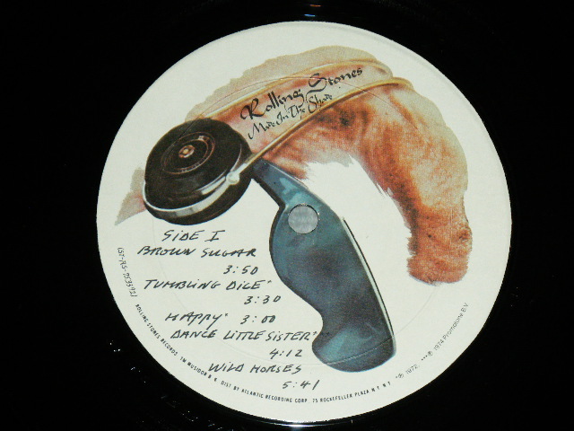 画像:  THE ROLLING STONES - MADE IN THE SHADE  ( With TITLE Sticker on Front Cover  Ex++/MINT- ) / 1977 US AMERICA REISSUE Used LP 