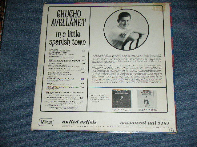 画像: CHUCHO AVELLANET - IN A LITTLE SPANISH TOWN   /  1968 US AMERICA ORIGINAL MONO Used LP 