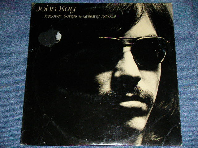 画像: JOHN KAY (STEPPENWOLF) - FORGOTTEN SONGS & UNSUNG HEROES (Ex-/Ex+++) / 1972 US AMERICA ORIGINAL "White Label PROMO" Used LP 