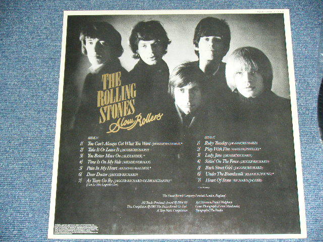 画像: ROLLING STONES - SLOW ROLLERS  ( Ex+++/MINT- )  /  1981 UK ENGLAND ORIGINAL  Used LP 