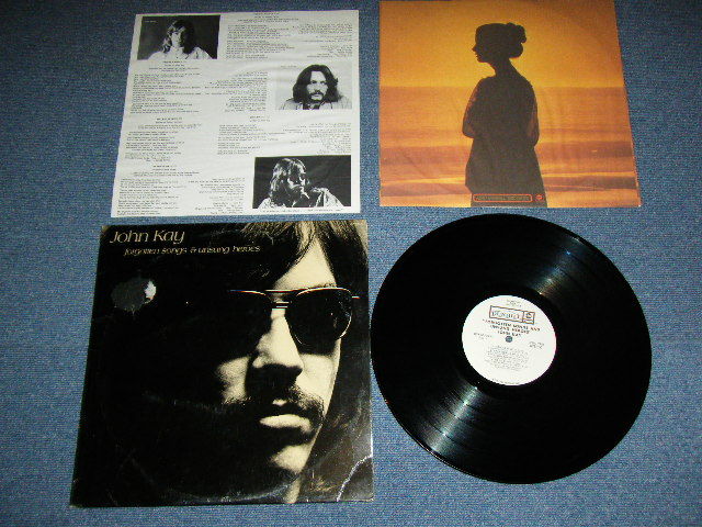 画像1: JOHN KAY (STEPPENWOLF) - FORGOTTEN SONGS & UNSUNG HEROES (Ex-/Ex+++) / 1972 US AMERICA ORIGINAL "White Label PROMO" Used LP 
