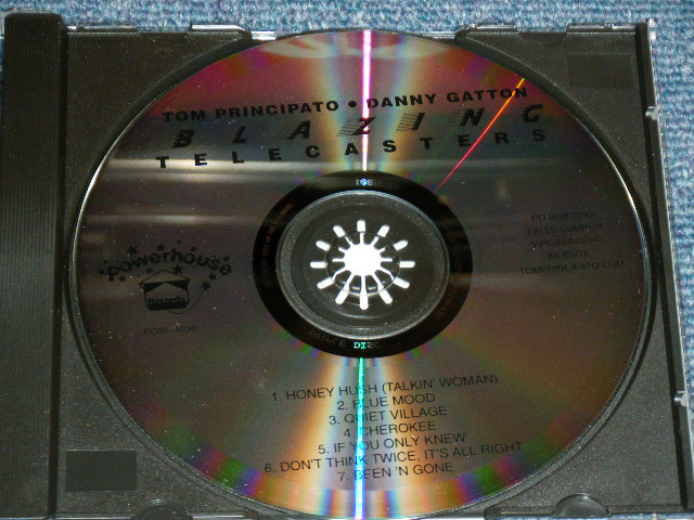 画像: DANNY GATTON TOM PRINCIPATO - BLAZING TELECASTERS / 1990 US ORIGINAL Brand New CD