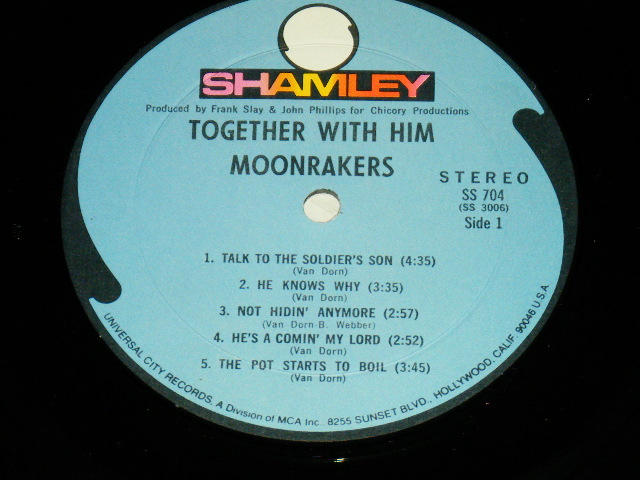 画像: MOONRAKERS - TOGETHER WITH HIM   / 1960's US AMERICA ORIGINAL Used LP 