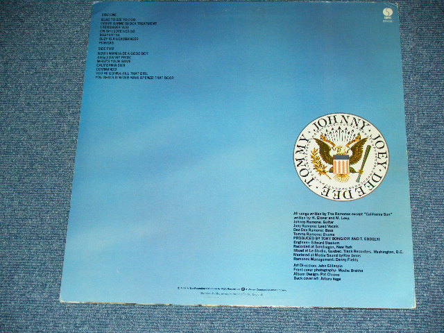 画像: RAMONES  -  LEAVE HOME ( with "BABY SITTER" version : Ex++/MINT- ) / 1976 UK ENGLAND  ORIGINAL Used LP 