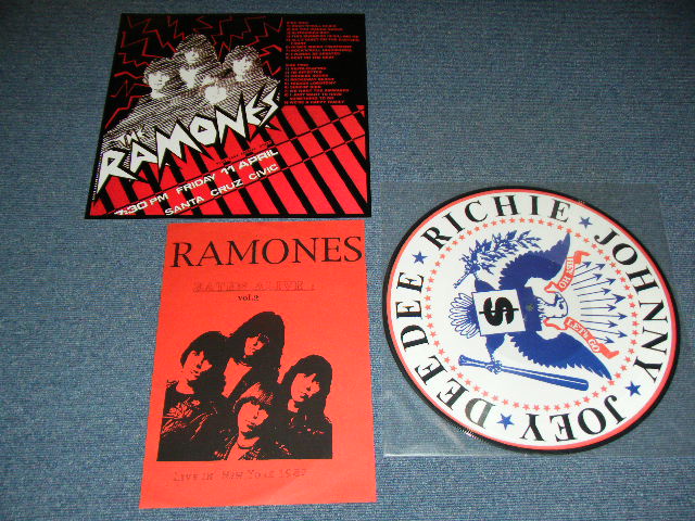画像1: RAMONES  -  EATON ALIVE! VOL.2 ( LIVE IN NEW YORK 1982 )  / EUROPE  ORIGINAL  PICTURE DISC Brand New LP 