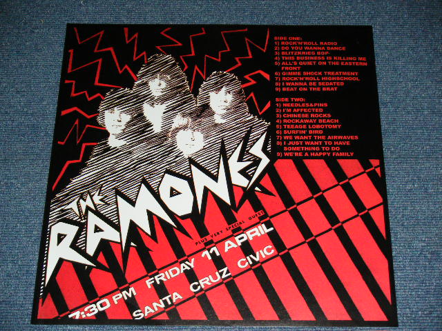 画像: RAMONES  -  EATON ALIVE! VOL.2 ( LIVE IN NEW YORK 1982 )  / EUROPE  ORIGINAL  PICTURE DISC Brand New LP 