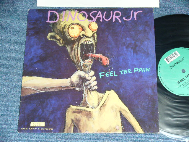 画像1: DINOSAUR JR - FEEL THE PAW   / 1994 UK ENGLAND ORIGINAL "LIMITED # 01351" ETHCHED DISC ONE SIDED Used 10" inch LP