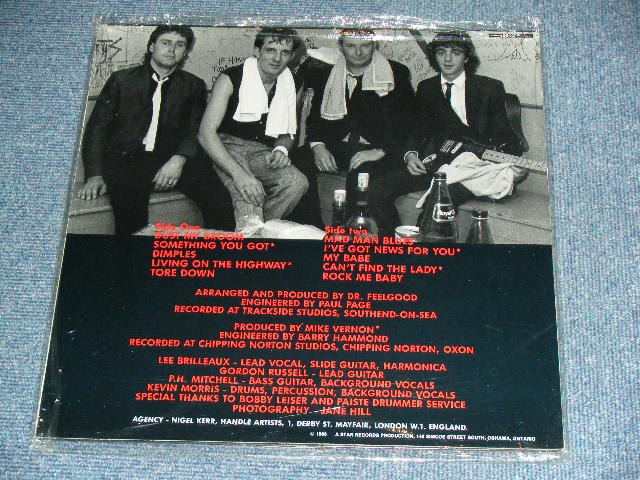 画像: DR.FEELGOOD - MAD MAN BLUES  /  1986 CANADA ORIGINAL Brand New SEALED LP 