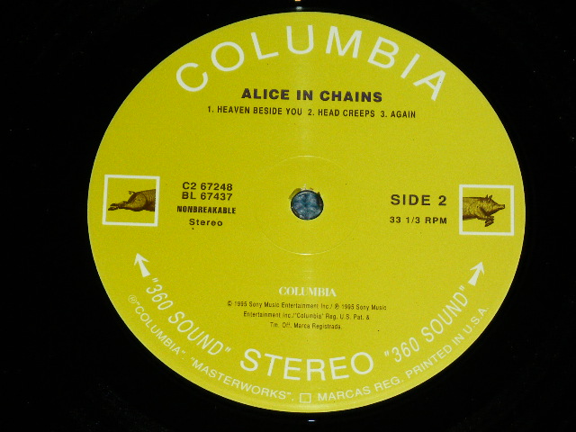 画像: ALICE IN CHAINS - FEATURING GRIND ( Ex+++/MINT- )   / 1995 US AMERICA  ORIGINAL Used  2 LP's  