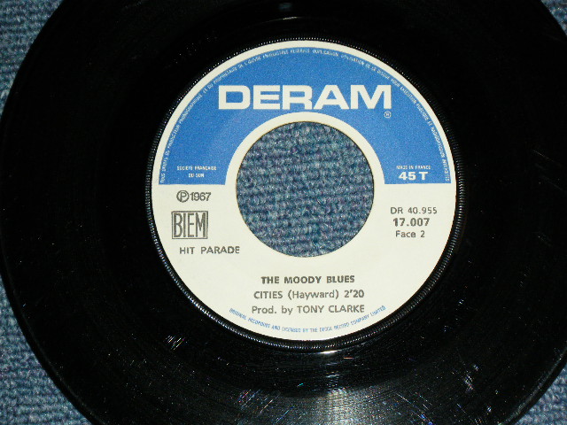 画像: The MOODY BLUES - NIGHTS IN WHITE SATIN  / 1967 FRANCE FRENCH  ORIGINAL Used 7"Single with PICTURE SLEEVE 