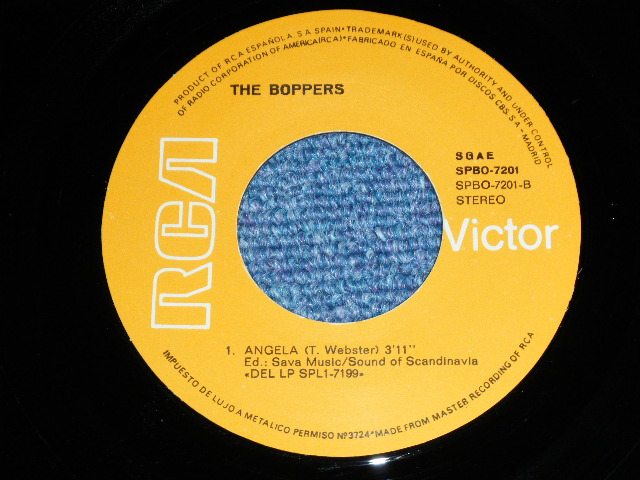 画像: THE BOPPERS - TICK TOCK ( Ex/Ex++ )  / 1980 SPAIN ORIGINAL Used 7" Single