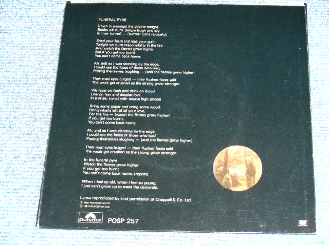 画像: THE JAM ( PAUL WELLER ) - FUNERAL PYRE ( Ex++/Ex+++ )  / 1981 FRANCE FRENCH  ORIGINAL Used 7" Single with Picture Sleeve