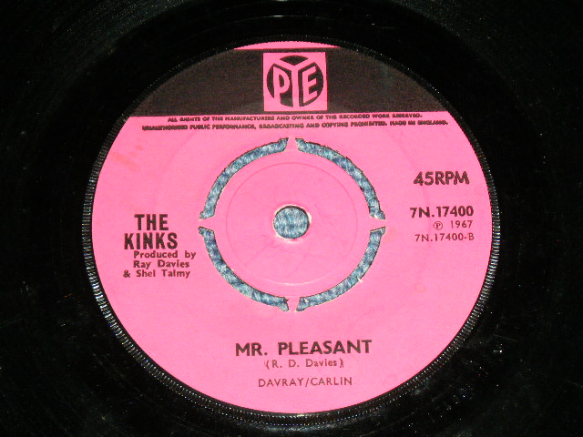 画像: THE KINKS -  AUTUMN ALMANAC ( Ex++/Ex++ )  / 1967 UK ENGLAND ORIGINAL  Used 7" Single 