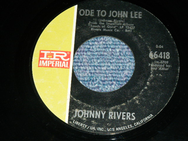 画像: JOHNNY RIVERS - ONE WOMAN  (  -/ MINT-, Ex+++)  / 1969  US AMERICA  ORIGINAL Used 7" Single 