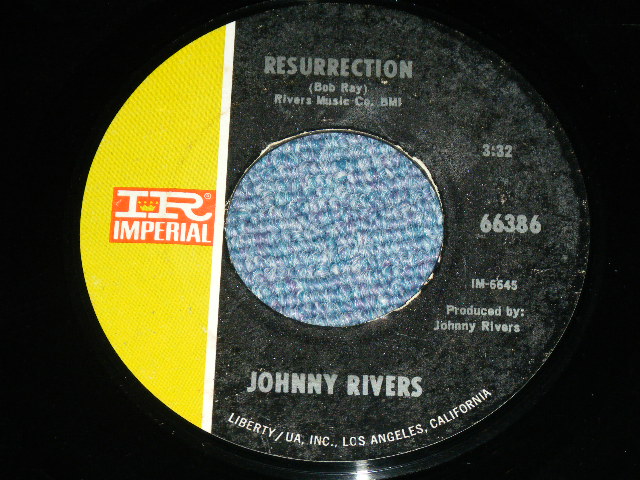 画像: JOHNNY RIVERS - MUDDY RIVER  ( - / Ex++,Ex++ )  / 1969  US AMERICA  ORIGINAL Used 7" Single   