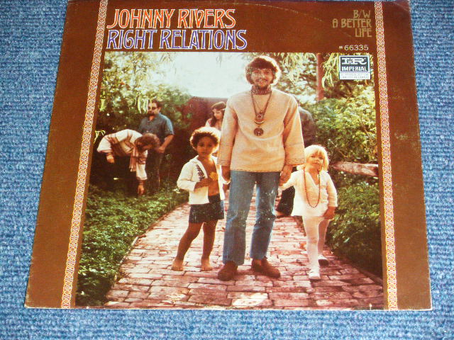 画像: JOHNNY RIVERS - RIGHT RELATION  ( Ex++/MINT- )  / 1968  US AMERICA  ORIGINAL Used 7" Single  With PICTURE SLEEVE 