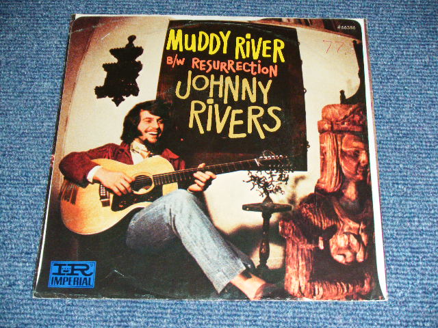 画像: JOHNNY RIVERS - MUDDY RIVER  ( Ex++/MINT- )  / 1969  US AMERICA  ORIGINAL Used 7" Single  With PICTURE SLEEVE 