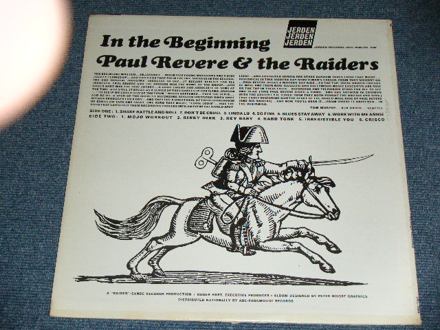 画像: PAUL REVERE & The RAIDERS - IN THE BEGINNING / 1964 US AMERICA ORIGINAL MONO Used LP 