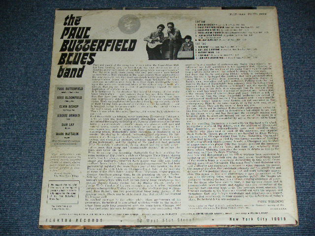 画像: THE PAUL BUTTERFIELD BLUES BAND - THE PAUL BUTTERFIELD BLUES BAND (Ex+++/MINT-) /196? CANADA ORIGINAL "Gold label with black E Label" STEREO Used  LP