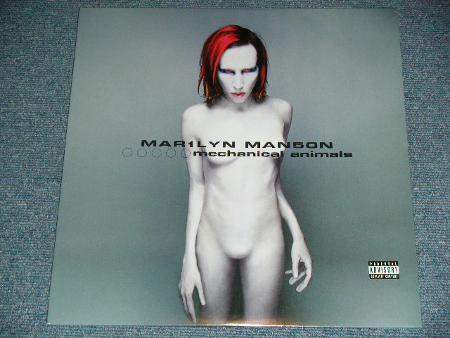 画像: MARILYN MANSON  - MECHANICAL ANIMALS / 1998 US ORIGINAL "WHITE & BLUE Wax Vinyl ) Used 2 LP's