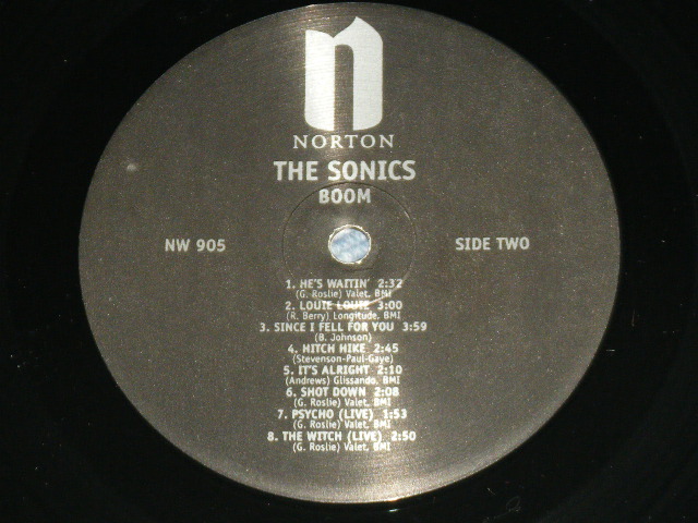 画像: THE SONICS - THE SONICS BOOM  / 1998 US ORIGINAL Used  LP 