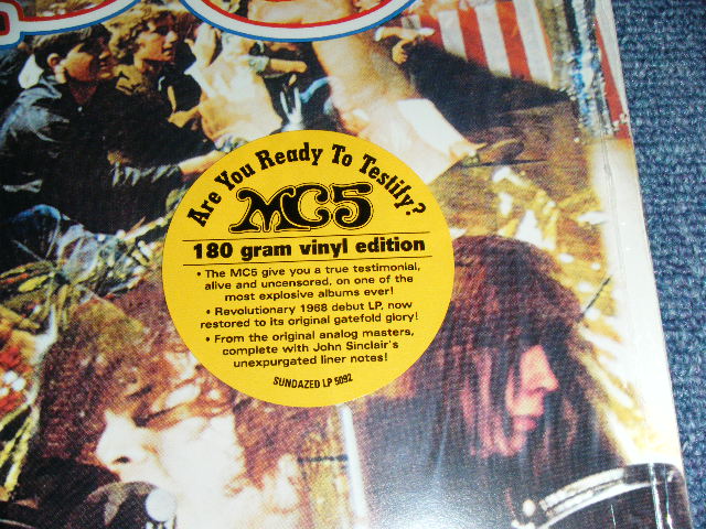 画像: MC5 - KICK OUT THE JAMS ( MINT/MINT ) / 2001 US REISSUE 180g Heavy Weight Used LP