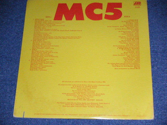 画像: MC5 - HIGH TIME ( Ex++/MINT- )  / 1971 US AMERICA ORIGINAL Used LP 