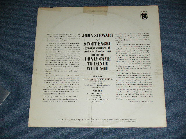 画像: JOHN STEWART & SCOTT ENGEL (of WALKER BROTHERS ) - I ONLY CAME TO DANCE WITH YOU / 1966 US AMERICA ORIGINAL MONO  Used LP 