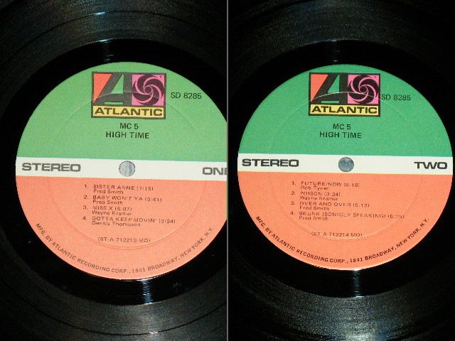 画像: MC5 - HIGH TIME ( Ex++/MINT- )  / 1971 US AMERICA ORIGINAL Used LP 