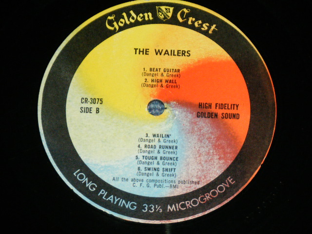 画像: The WAILERS - THE WAILER'S WAY  ( Ex++/Ex+++ )   /  1962 US ORIGINAL MONO Used  LP