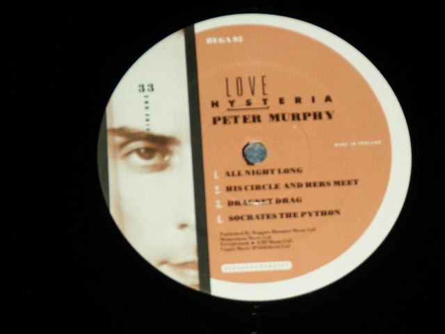 画像: PETER MURPHY - LOVE MYSTERIA / 1980 UK ENGLAND  ORIGINAL Used LP 