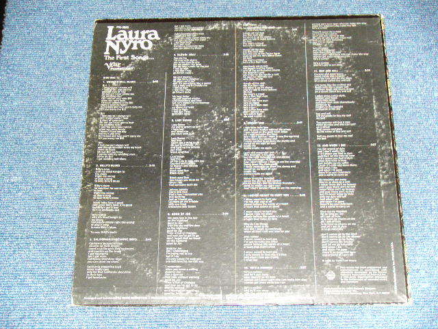 画像: LAURA NYRO - LAURA NYRO THE FIRST SONGS ( VG+++/Ex++ )   /  1967 US ORIGINAL STEREO Used  LP