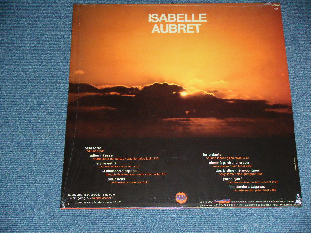 画像: ISABELLE AUBRET - SABELLE AUBRET / 2001 FRANCE FRENCH  ORIGINAL Used LP 