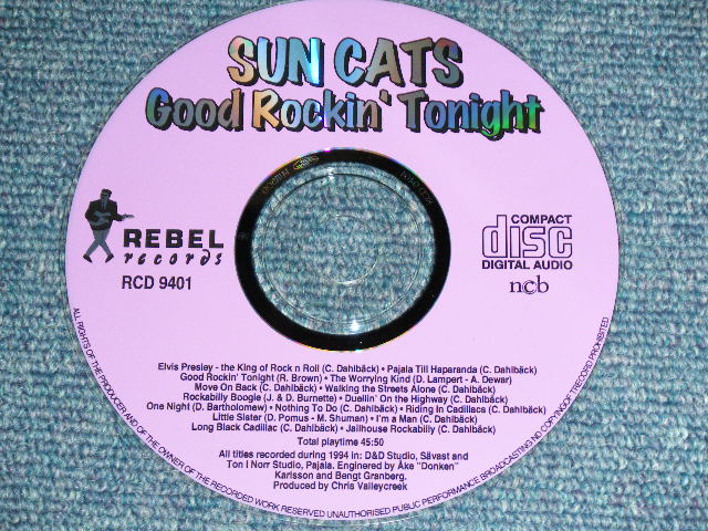 画像: SUN CATS - GOOD ROCKIN' TONIGHT  / 1994 SWEDEN   ORIGINAL  "Mini-LP Paper Sleeve Style" Brand New CD  