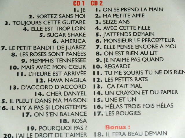 画像: DANYEL GERALD - LA COLLECTION SITIES DES EP's FRANCAIS  / 1996 FRENCH FRANCE ORIGINAL Brand new SEALED 2-CD