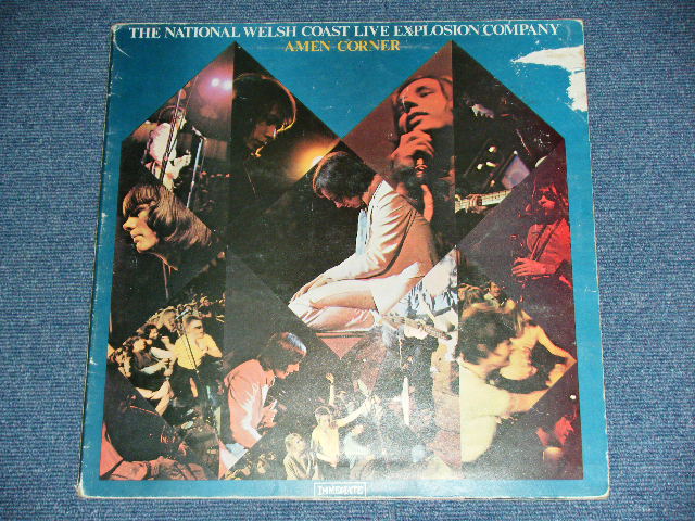 画像: AMEN CORNER -  THE NATIONAL WELSH COAST LIVE EXPLOSION COMPANY ( VG.Ex/Ex++,Looks:Ex+++ )  / 1969 UK ENGLAND ORIGINAL "PINK Label" Used LP 