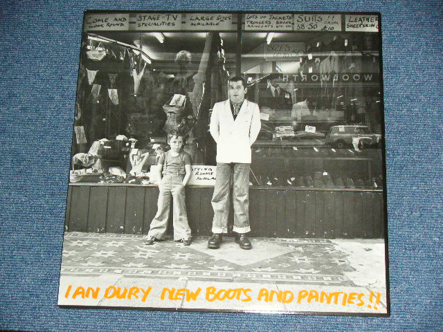 画像: IAN DURY - NEW BOOTS and PANTIES!! ( With Bonus INTERVIEW 12" : MINT-/MINT- )  / 1986 UK ENGLAND Used LP+12" 