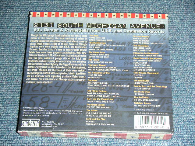 画像: V.A. -   2131 South Michigan Avenue: 60’s Garage & Psychedelia from USA and Destination Records     / 2009 US AMERICA Brand New SEALED  2-CD 's 