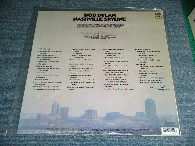 画像: BOB DYLAN - NASHVILLE SKYLINE  /  US AMERICA REISSUE LIMITED STEREO Version Brand new SEALED  LP