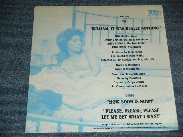 画像: THE SMITHS - WILLIAM,IT WAS REALLY NOTHING / 1984 UK ENGLAND ORIGINAL Used LP