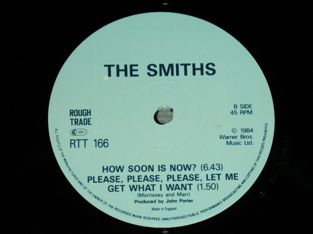 画像: THE SMITHS - WILLIAM,IT WAS REALLY NOTHING / 1984 UK ENGLAND ORIGINAL Used LP