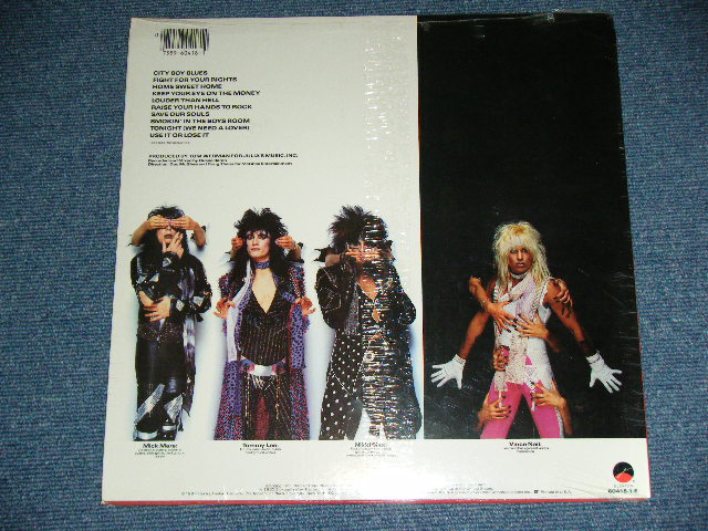 画像: MOTLEY CRUE Mötley Crüe - THEATRE OF PAIN / 1986 US AMERICA ORIGINAL Brand New SEALED  LP 