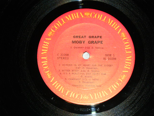 画像: MOBY GRAPE - GREAT GRAPE ( Ex+++/MINT- ) / 1972 US AMERICA ORIGINAL Used LP  