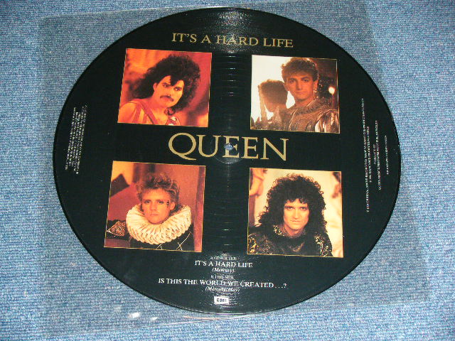画像: QUEEN - IT'S A HARD LIFE   / 1984 UK ENGLAND ORIGINAL Limited PICTURE Disc Used 12" 