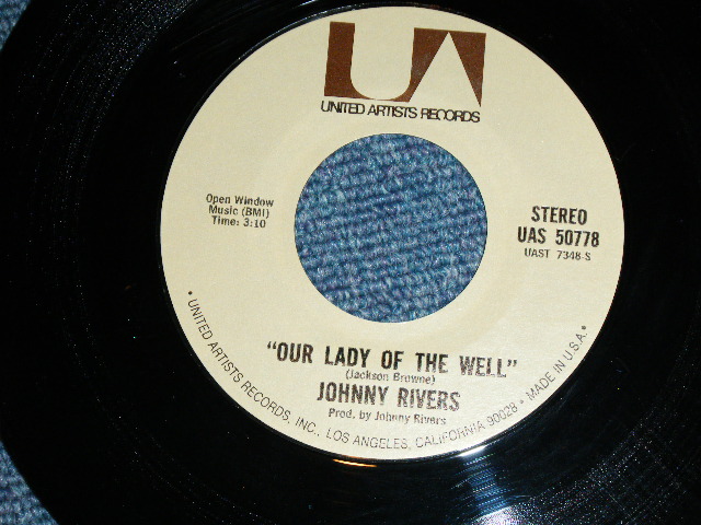 画像: JOHNNY RIVERS -  SEA CRUISE : OUR LADY OF THE WELL   ( Ex+ / Ex+++  )  / 1971  US AMERICA  ORIGINAL  Used 7" Single with PICTURE SLEEVE   