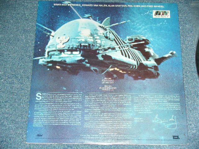 画像: BRIAN MAY (of QUEEN)+ FRIENDS  -  STAR FLEET PROJECT  ( Ex+++/MINT-) / 1983  US AMERICA ORIGINAL Used 12"