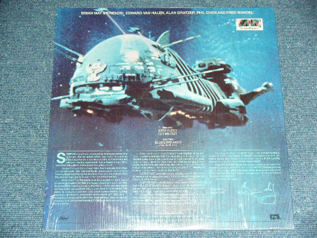 画像: BRIAN MAY (of QUEEN)+ FRIENDS  -  STAR FLEET PROJECT  ( MINT-/MINT-) / 1983  US AMERICA ORIGINAL Used 12"